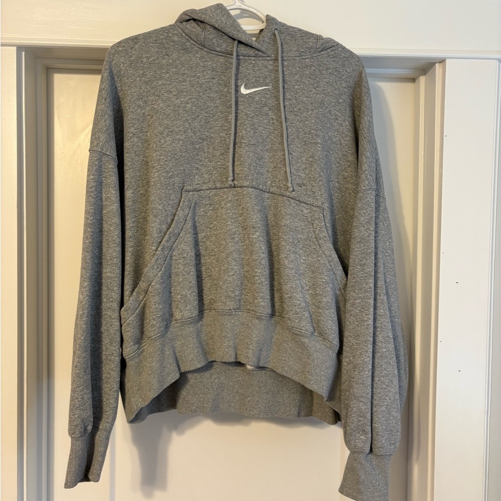 Nike Women's Heather Gray Hoodie